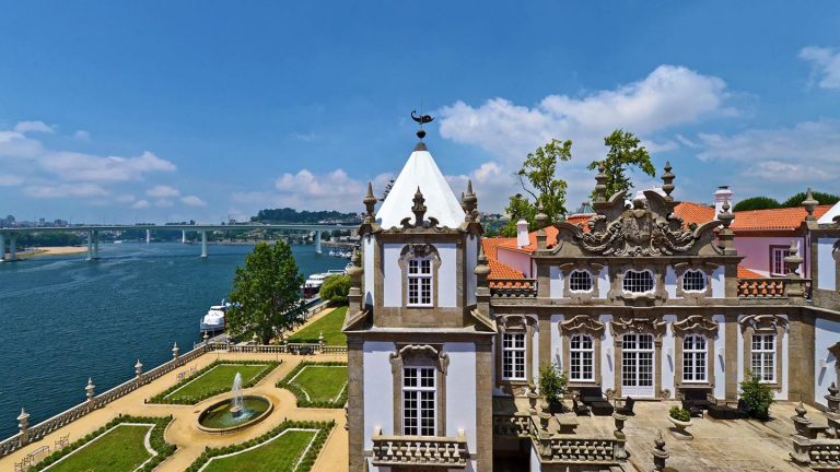 Palácio Freixo na cidade do Porto